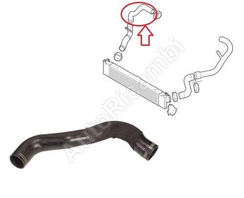 Charger Intake Hose Fiat Ducato 2006-2011 2.3 from intercooler to throttle
