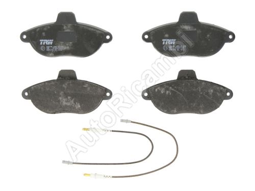 Brake pads Fiat Scudo 1995-2006 front, 2-sensors, system BENDIX