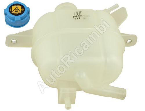 Expansion tank Fiat Fiorino since 2007 with cap