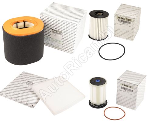 Filter set for Fiat Ducato since 2021 2.2D with pollen filter