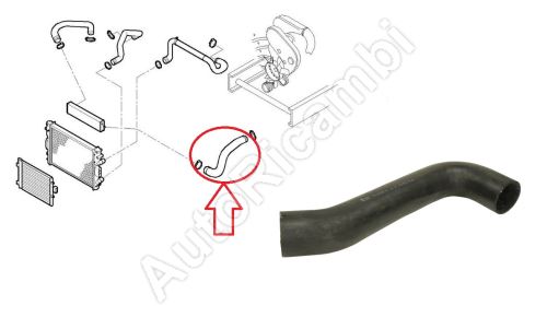 Charger Intake Hose Iveco Daily 2011-2016 3.0 from intercooler to intake manifold