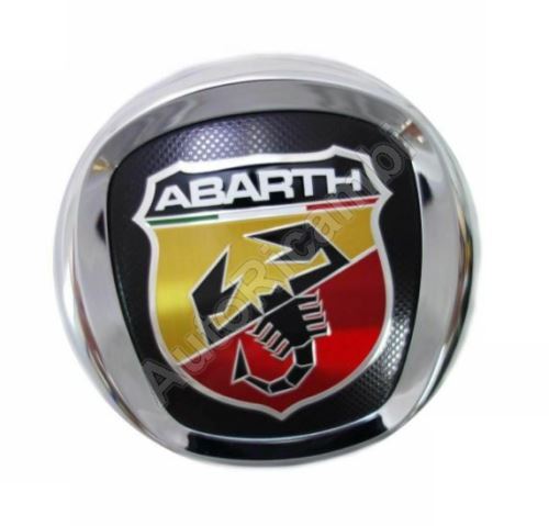 Emblem "Abarth" Fiat Grande Punto 199 from 2005 front