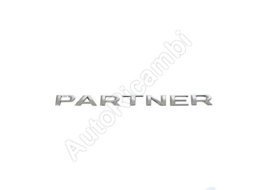 Schriftzug, Emblem "Partner" Peugeot Partner ab 2018