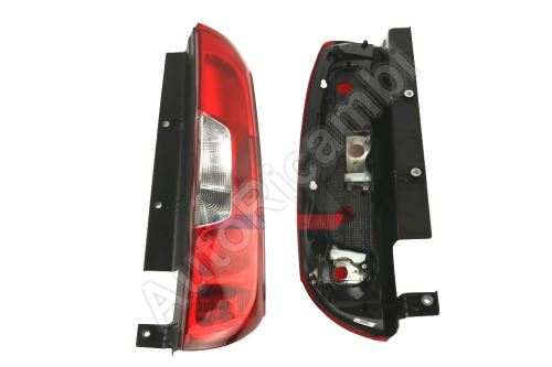 Tail light Fiat Doblo since 2015 right (tailgate), without bulb holder