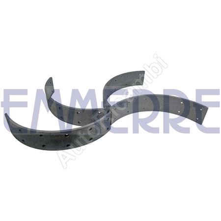 Brake lining material Iveco TurboDaily 59-12 300mm