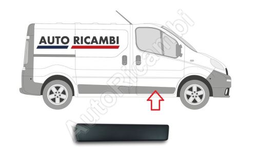 Protective trim Renault Trafic since 2001 right, front door