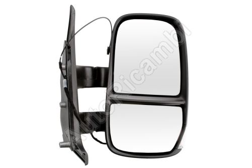 Rear View mirror Iveco Daily 2006-2011 right short, manual heated with antenna, 7-PIN