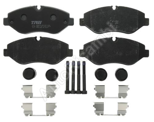 Brake pads Mercedes Sprinter since 2006 (906) front, with accessories