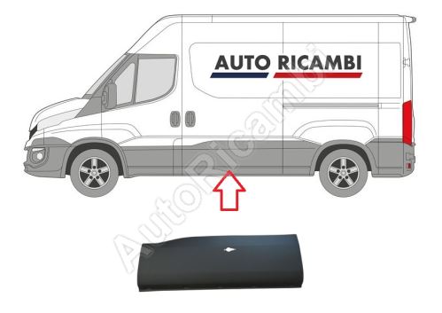 Protective trim Iveco Daily since 2014 left, middle part (3520/4100)
