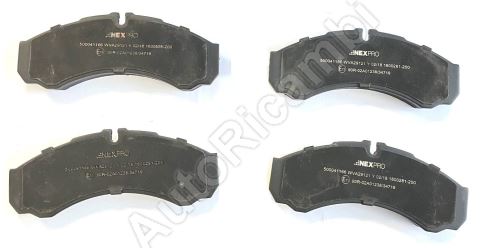 Plaquettes de frein Iveco Daily 2000-2006 35/50C avant/arrière, Daily 65C arrière