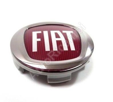 Wheel cover Fiat Ducato since 2006 in the middle for alloy wheels, red