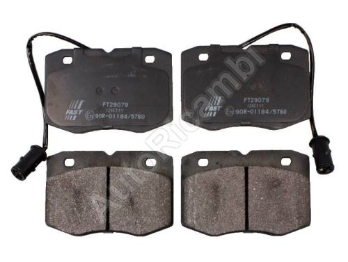 Brake pads Iveco TurboDaily 1990-2000 30-8 front, 2-sensors