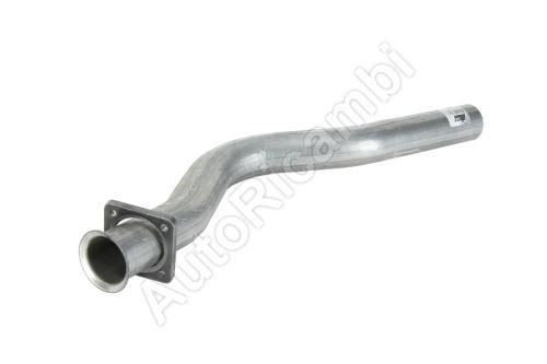 Exhaust pipe Iveco EuroCargo 75E14 in front of silencer