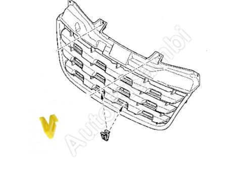 Radiator grille clip Renault Master since 2010