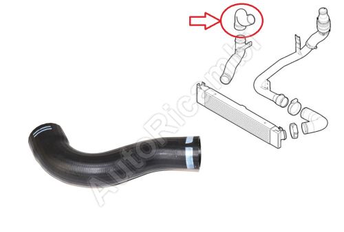 Charger Intake Hose Fiat Ducato 2006-2011 2.2 from intercooler to throttle