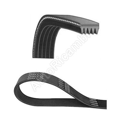 Drive Belt (V-Belt) Fiat Doblo 2000-2010 1.6i/LPG without A/C