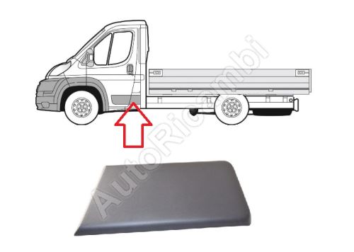 Protective trim Fiat Ducato since 2006 left, behind the front door, B-column, flatbed