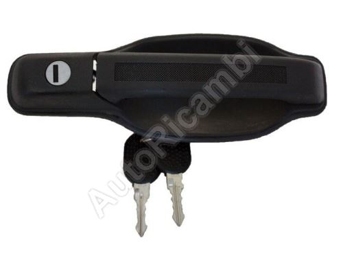 Outer front door handle Iveco TurboDaily up to 2000 left with key
