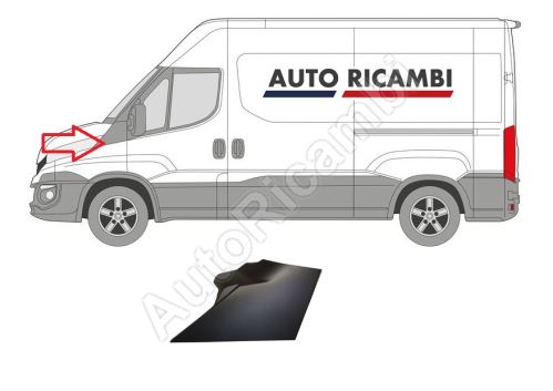 Protective trim Iveco Daily since 2014 left, above the fender