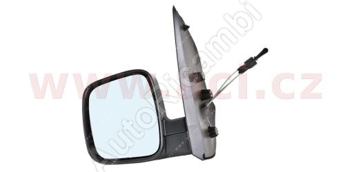 Rear View Mirror Fiat Fiorino 2007– left, manual, black