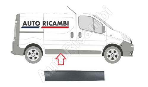 Protective trim for Renault Trafic since 2001 right, sliding door