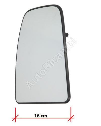 Rear View Mirror Glass Iveco Daily since 2014 right upper, heated, 16 cm