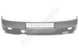 Front Bumper Iveco Daily 2000 black, for fog lights