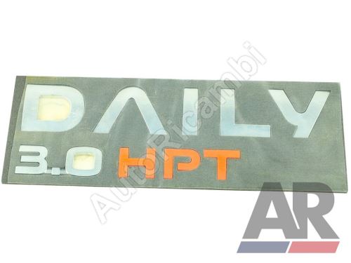 Emblem Iveco Daily from 2006 "DAILY 3.0 HPT" rear