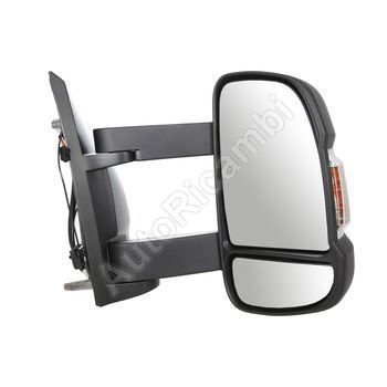 Rear View mirror Fiat Ducato since 2011 right long electric, 16W with antenna AM/FM