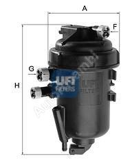 Fuel filter Fiat Idea 2003 1.3MJTD complet