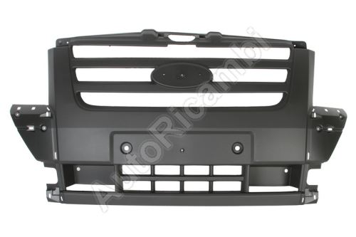 Bumper Ford Transit 2006-2014 front, middle part, dark gray