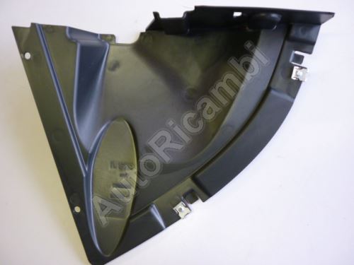 Plastic cover under the mudguard Iveco Daily 2006> 65C/70C right plastic to bumpert