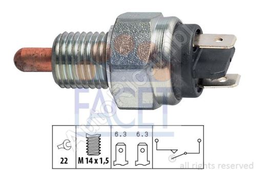 Iveco Daily reverse switch