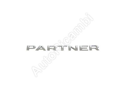Schriftzug, Emblem "Partner" Peugeot Partner ab 2018