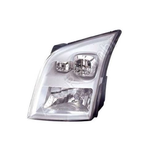 Headlight Ford Transit 2006-2014 front, left H4, without a motor