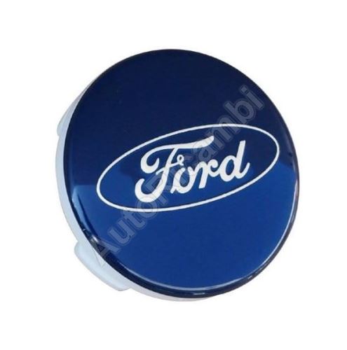 Wheel cover Ford Transit Connect since 2002 center, blue, 54.5 mm