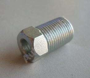Brake pipe adaptor 12/1 mm, for 5mm pipe L = 21mm