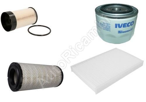 Filters Iveco Daily 2006 2.3 Euro4 engine set + pollen filter