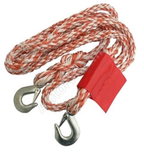 Tow rope 5T with hooks - AR