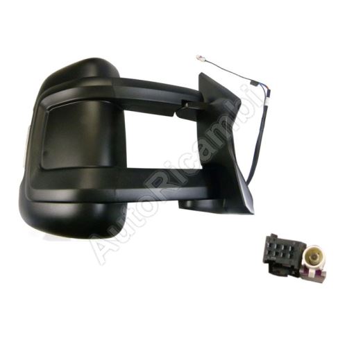 Rear View mirror Fiat Ducato since 2011 right long 190mm electric, 16W with antenna AM/FM