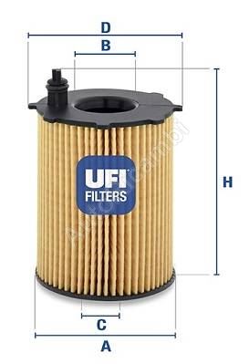 Oil filter Fiat Scudo 1,6JTD 07 Euro 4,5