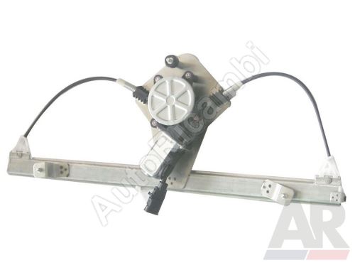 Window lifter mechanism Fiat Doblo 2000-10 electric, right, with motor