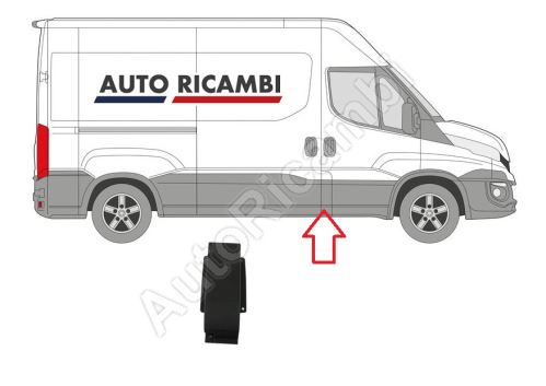 Protective trim Iveco Daily since 2014 right, behind the front door, B-column