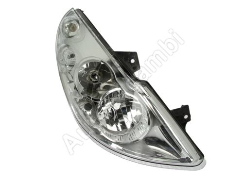 Headlight Renault Master since 2010 left, H7+H7+H1 without motor