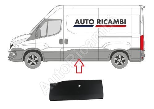 Protective trim Iveco Daily since 2014 left, middle part (3520/4100)