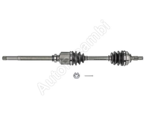 Driveshaft Citroën Berlingo, Partner 1996-2008 1.6/1.8/1.9 i/D right with ABS, 868 mm