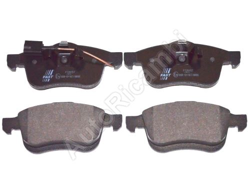 Brake pads Fiat Doblo since 2010, Combo 2011-2018 front, 1-sensor, system ATE