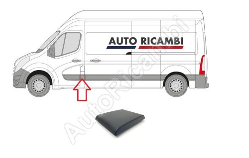 Protective trim for Renault Master since 2010 left, behind the front door, B-column