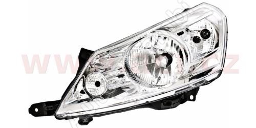 Headlight Fiat Scudo/Jumpy/Expert 2007- H4, left, electrically operated + motor