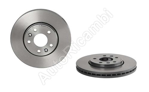 Brake disc Renault Trafic, Fiat Talento since 2014 front, outer diameter: 296mm